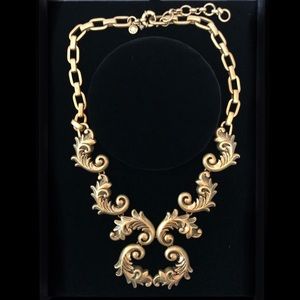 Scroll Costume Necklace by J. Crew